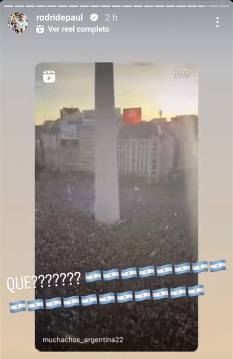 De Paul Su Reacción Por La Locura Del País Y Todavía No Caigo Que Voy