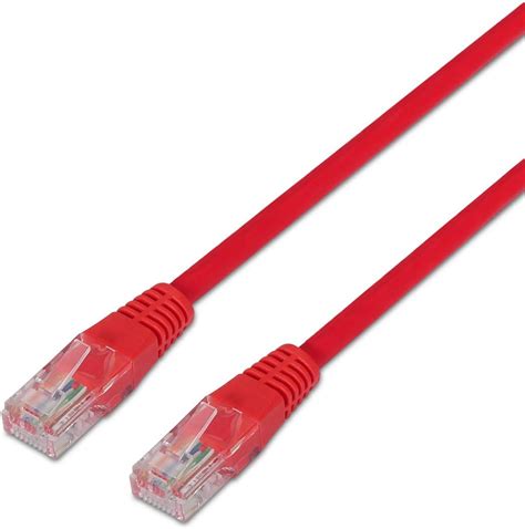 Amazon Co Jp Cable De Red Rj45 Utp Aisens A135 0240 Cat 6 3m Rojo