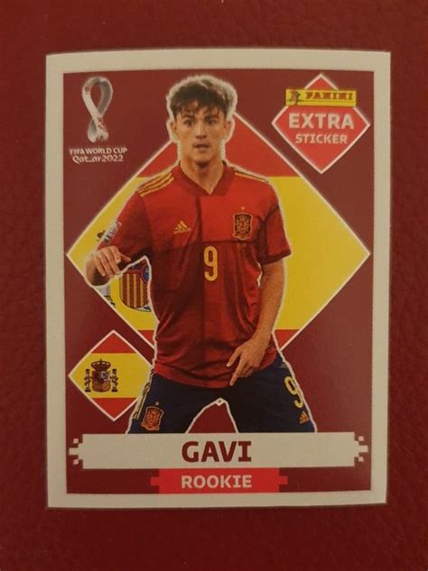 Panini Qatar 2022 GAVI EXTRA STICKER ROOKIE BASE Acheter Sur Ricardo