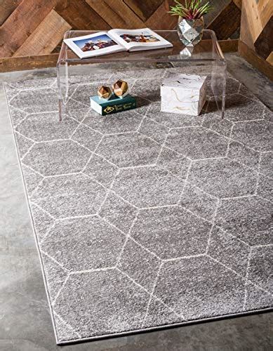 Unique Loom Trellis Frieze Collection Area Rug Geometric 4 1 X 6