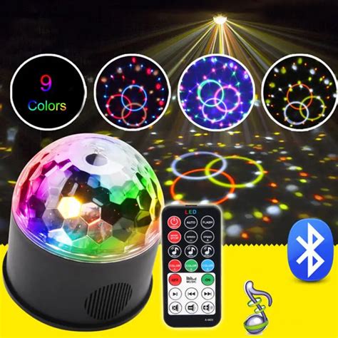 Tanio Kula dyskotekowa RGB oświetlenie imprezowe światła Disco dla DJ sklep