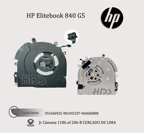 COOLER HP Elitebook 840 G5 HDS Soluciones Partes Repuestos Laptop