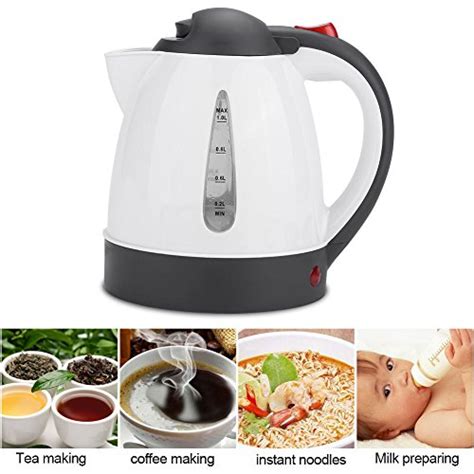 Car Electric Kettle Portable 1000ml Dc 24v Travel Car Cigarette