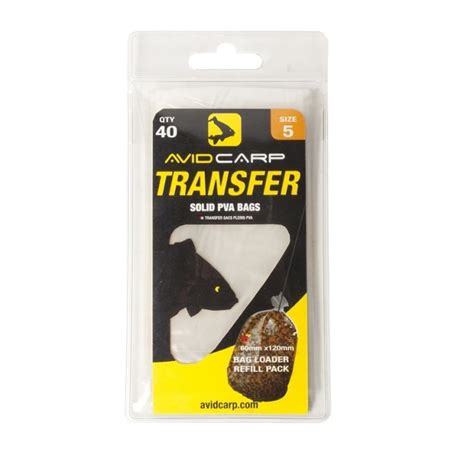 Pungi PVA Avid Carp Transfer Solid Bags MarelePescar Ro