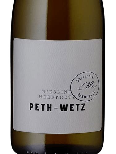 Peth Wetz Heerkretz Riesling Vivino Australia