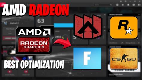 How To Optimize AMD Radeon Graphics Card For GAMING Performance AMD