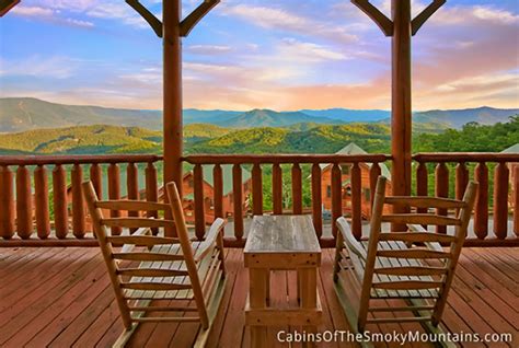 Pigeon Forge Cabin - Mountain Top View From $150.00