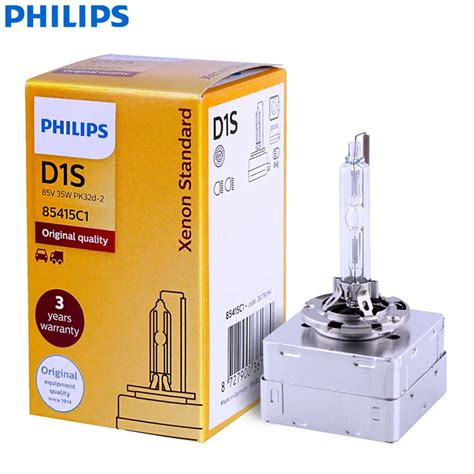 Philips Xenon Standard D1S 85415C1 35W Original Xenon HID Headlight Car