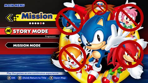 Sonic Origins Story Mode Only Allows You To Play As Sonic GoNintendo