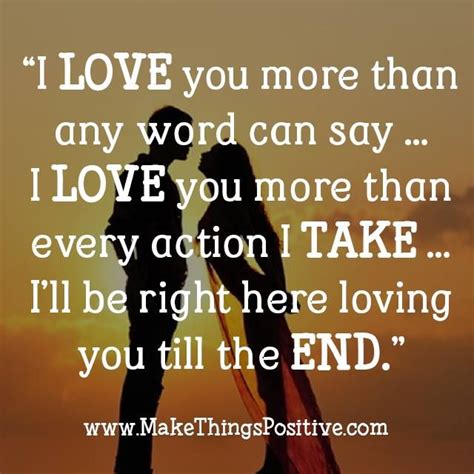 Ultimate Collection Of I Love You More Than Quotes To Express Your