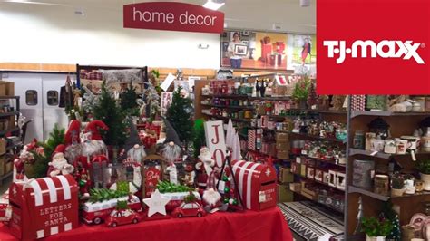 Tj Maxx Christmas Decorations Home Decor Shop With Me Shopping Store