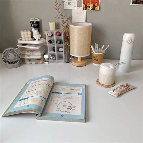 Study table decorations | Study table, Minimal desk, Decor