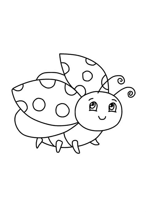 Desenhos De Joaninhas Para Colorir