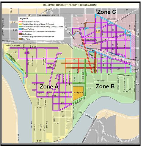 Getting to Nationals Park (Parking, Transit) - JDLand.com