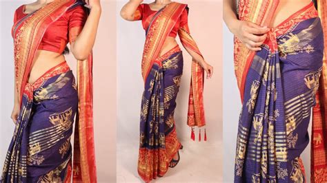 How To Wear Cotton Saree Perfectly To Look Slim And Tall Best Hacks For