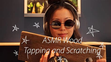 Asmr Wood Scratching And Tapping Assortment Of Wooden Objects Youtube