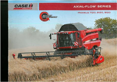 Case Combine Axial Flow Series 7120 8120 9120 Brochure