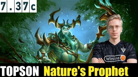 TOPSON Nature S Prophet MID 7 37C DOTA 2 HIGHEST MMR MATCH Dota2