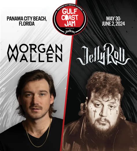 Jelly Roll Joins Morgan Wallen As Gulf Coast Jam Headliner