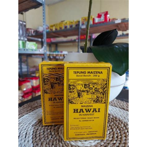 Jual Tepung Maizena Hawai 200 Gr Shopee Indonesia