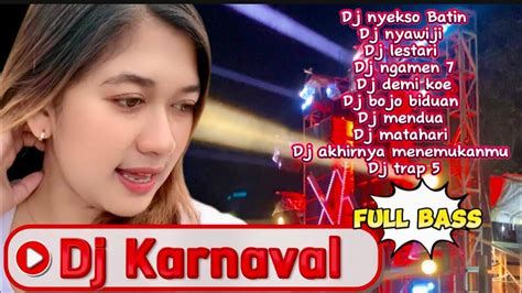 Dj Full Bass Glerr Cocok Buat Karnaval Youtube