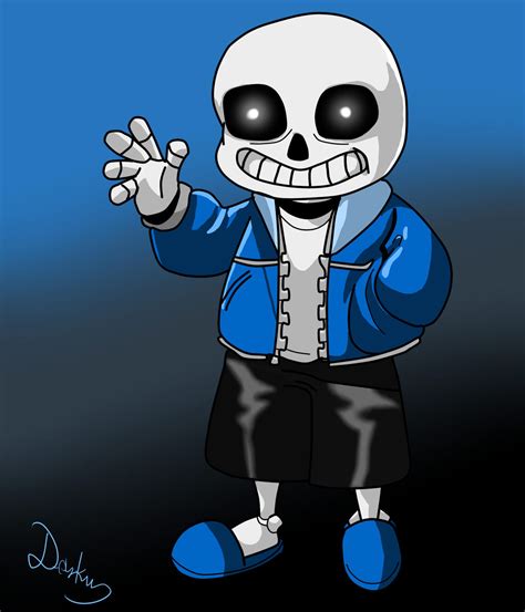 Sans Fanart Undertale By Darkusek On Deviantart