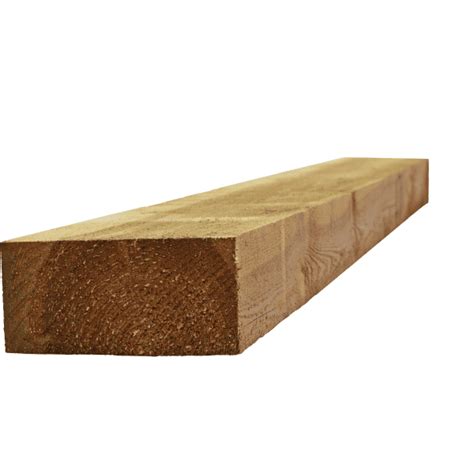 125 X 250mm Treated Softwood Sleeper Green 24m