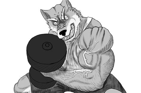 Grey Bicep Curl 1 By Werewolf Z On Deviantart