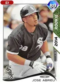 José Abreu MLB The Show 24 Rookie 89 OVR ShowZone