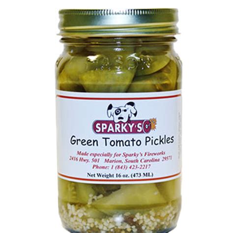 Green Tomato Pickles - 16 oz