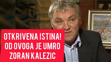 HITNO SAOPSTENJE Otkrivena ISTINA Od OVOGA Je UMRO Nas Pevac Narodne