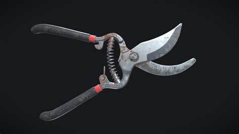 Proline Pruning Shears 3d Model By Anne Gerhards Annegerhards