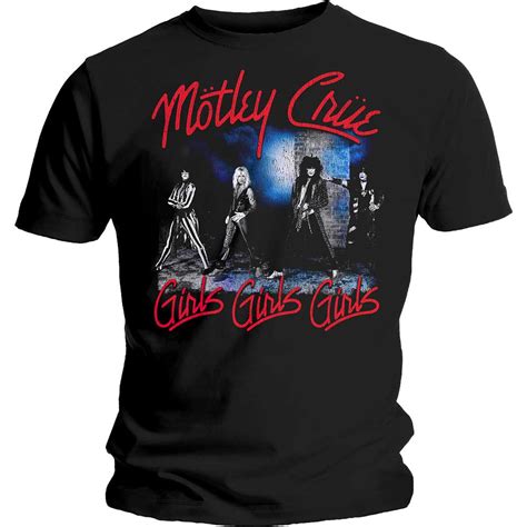 Motley Crue Unisex T Shirt Smokey Street Wholesale Only And Official