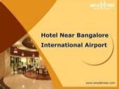 Hotel near bangalore airport