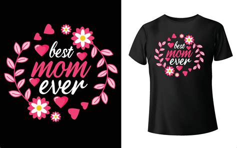 Happy Mothers Day T Shirt Design Mom Vector Mothers Day T Shirt