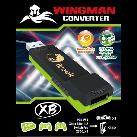 Brook Wingman NS ウィングマンNSコンバーターPS5 XBOX Series X S PS4 PS3 Xbox 360 One