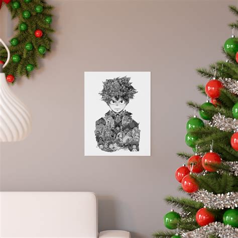 DEKU BLACK & WHITE POSTER