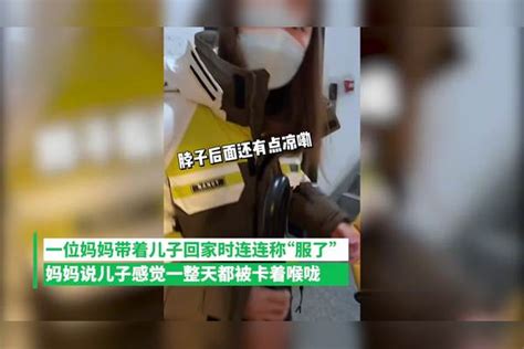 男孩自觉呼吸困难卡喉脖子凉，妈妈送医救治，检查令人错愕