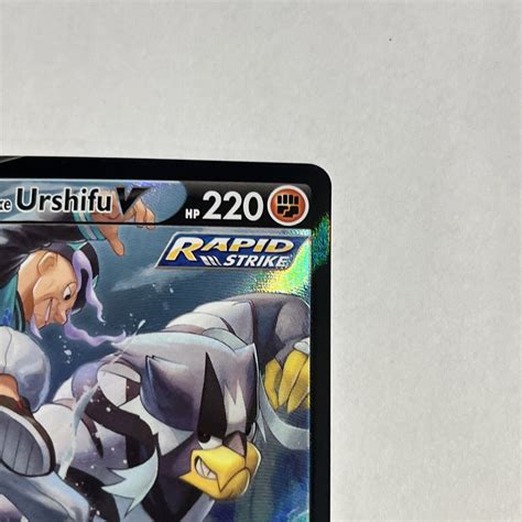 Mavin Pokemon Tcg Card Rapid Strike Urshifu V Full Art Holo