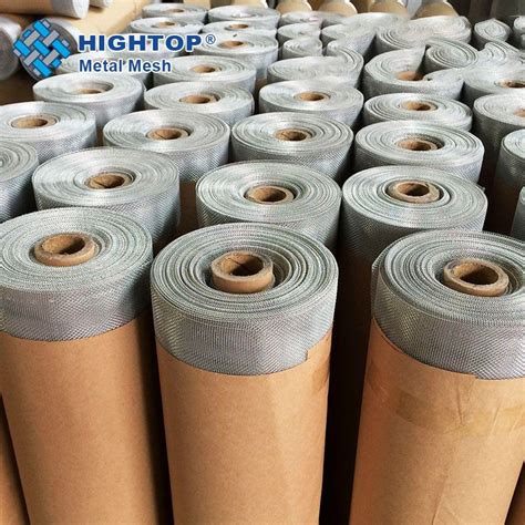 Plain Twill Weave Mesh Aluminum Alloy Woven Wire