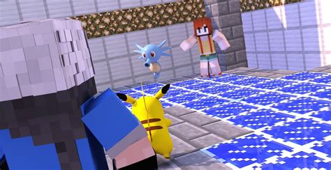 Minecraft Batalha Contra Misty Pokemon Online Sky Ms Youtube