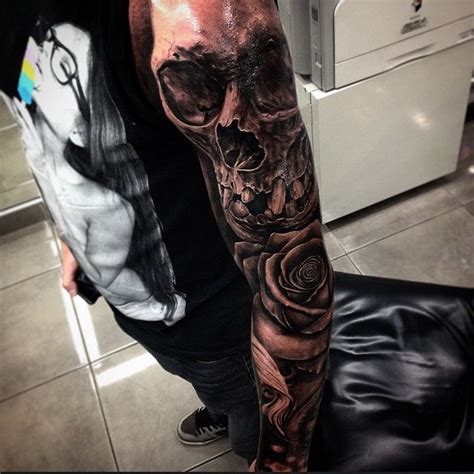 Hyper-realistic Skull Tattoos by Drew Apicture | Skull tattoos, Skull ...