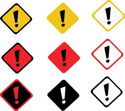 Set Of Traffic Signs 47794200 Vector Art At Vecteezy