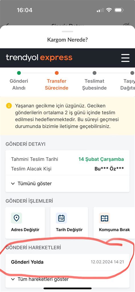 Trendyol Express Yüksek Tutarlı Alışverişte Kargo Beklentisi Hüsranı