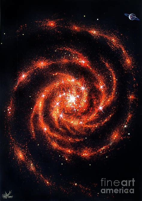 Spiral Galaxy Drawing at PaintingValley.com | Explore collection of ...