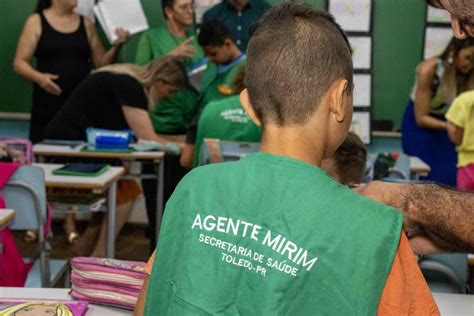 Alunos Da Rede Municipal Se Tornam Agentes Mirins E V O Auxiliar No