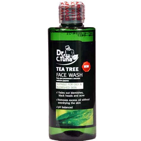 Dr C Tuna Tea Tree Face Wash Hans Naturals