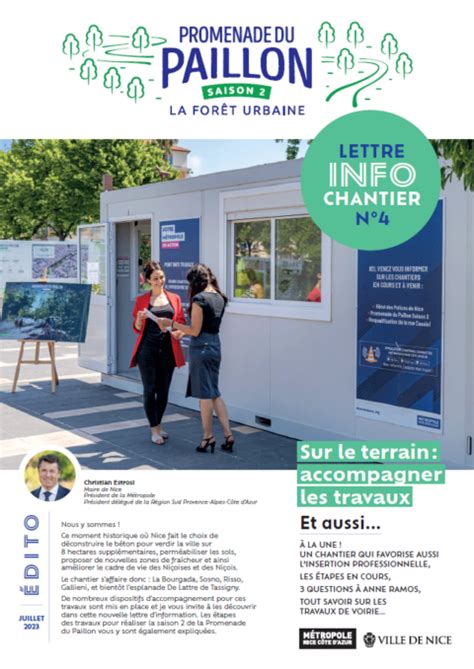 Lettre Info Chantier N4 Promenade Du Paillon Saison 2