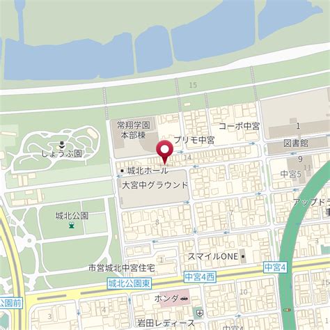 大阪府大阪市旭区中宮5－14－41 の地図 Mapfan