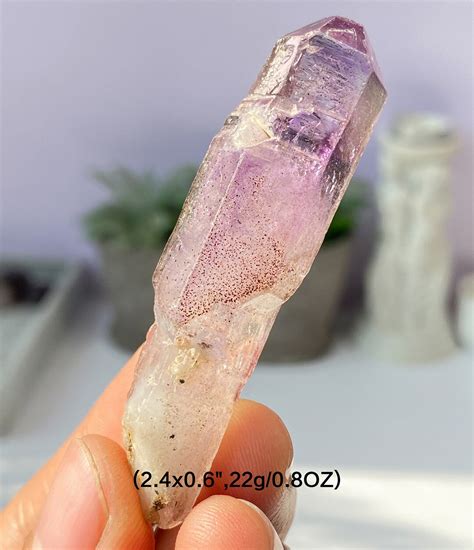 Raw Super Seven Crystal Point Super Seven Scepter Purple Etsy